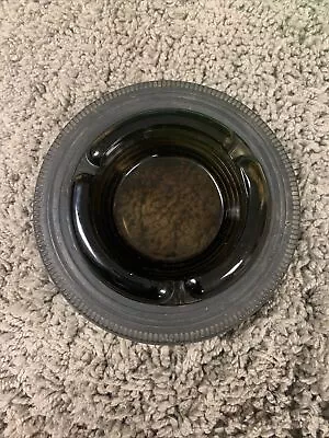 B.F. Goodrich Silvertown Tire With Glass Ashtray  • $15