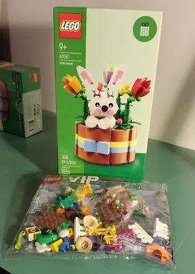 $18 • Buy Lot Of 2: LEGO Seasonal: Easter Basket (40587) & 40606 VIP Spring Pack |  Sealed