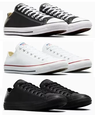 Converse Men's Chuck Taylor All Star Leather Low Top Sneaker Shoes • $79.99