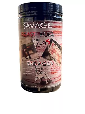 Savage Beast Fuel ENRAGED Dog Muscle And Weight Building Vitamin Supplement K9 • $42.99