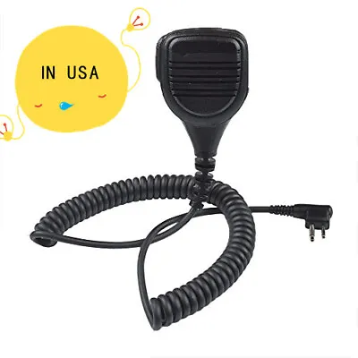 Heavy Duty Shoulder Speaker Mic For  CP150 CP200 CP200XLS CP200D GP68 GP88 Radio • $14.99