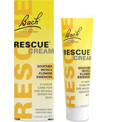 £9.99 • Buy Bach Rescue Remedy Cream 30ml BBE 06/2023 For Dry /Sensitive Skin