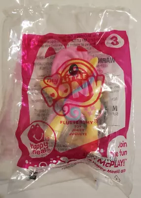 My Little Pony Happy Meal Toy #3 Fluttershy (MLP 2014) NEW Sealed • $6.99