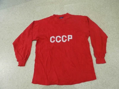 £34.99 • Buy CCCP Soviet Union Russia TOFFS 1960s Football Red Shirt No 10 Top Adult Size Xl