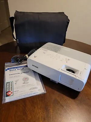Epson LCD Projector PowerLite 825 Model H297A -TESTED !! No Remote  • $39.99