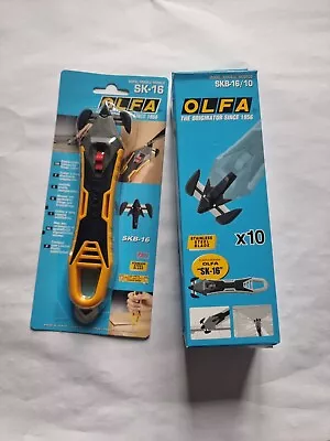 Olfa Film Thick Material Box Cutter Opener Safety Strapping Packaging - SK16 • £5