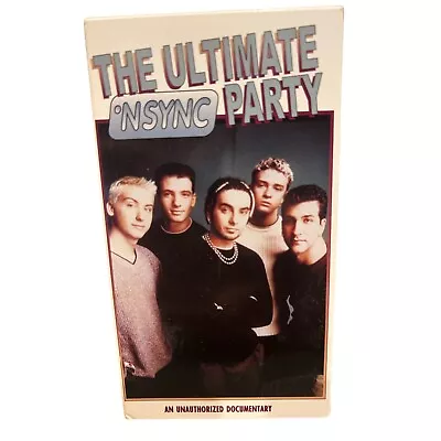 The Ultimate *NSYNC Party VHS 1999 Y2K Pop Music Boy Bands Justin Timberlake • $15.99