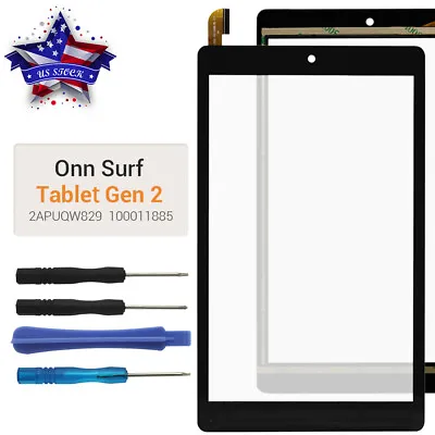 Touch Screen Digitizer Glass For Onn Surf  8  Tablet Gen 2 100011885 2APUQW829 • $10.60