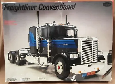 Older Testors Freightliner Conventional Big Rig Plastic Truck Model 1/24 # 840 • $150