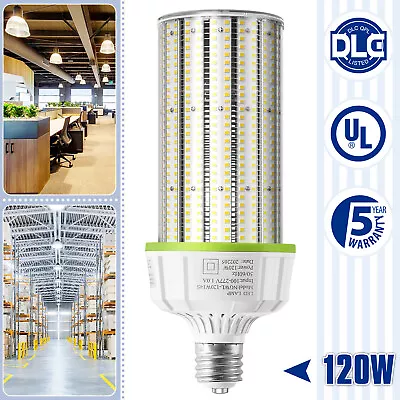 120 Watt LED Corn Bulb Light Equiv. 500W MH/HPS High Bay COB Bulb Lamp 5000K E39 • $62.96
