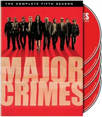 Major Crimes: Complete Fifth Season 5-disc Dvd Set Season 5 Mary Mcdonnell • $18