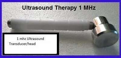 Ultrasound Therapy 1 MHz Transducer Head Only  Use With Ultrasound Unit Physioth • $45