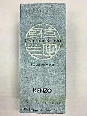 L'eau Par Kenzo Pour Homme By Kenzo(Original Formula) 3.4oz EDT Spray Men's RARE • $99.99