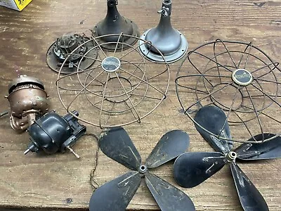 Antique Vintage Westinghouse Metal Table / Desk Fan Cage Blades For Parts • $69.99