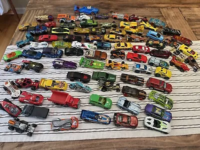 Vintage Lot 80+ Cars / Vehicles; Matchbox Hot Wheels 60s 70s 80s 90s 00s + • $45.99