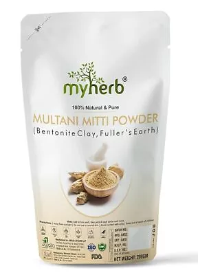 Multani Mitti Powder Pure No Added Fragrance For Face Pack For Face Pack -200GM • $18.99