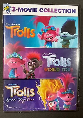 Trolls 3-movie Collection DVD  NEW Sealed • $24.99