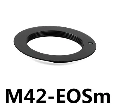 M42 Lens To EOS M Adapter For CANON EOS M EF-M Mirrorless M5 M6 M100 Camera • $10.99