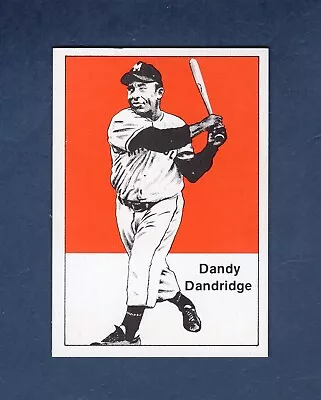 #2 RAY DANDY DANDRIDGE Minneapolis Millers HOF | 1978 Olde Cards Halsey Hall NM • $4