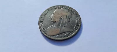 GB 1898 Queen Victoria One Penny Coin *COMBINED P+P* QV • £1