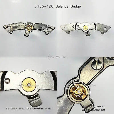 Rolex 3135 120 Balance Bridge ( No Jewel) Genuine Watch Movement Part • $399