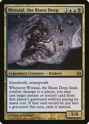 Wrexial The Risen Deep Commander NM Blue Black Mythic Rare MTG CARD ABUGames • $3.19
