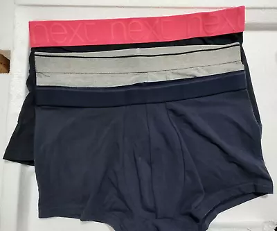 £9 • Buy 2 X M&s Cool & Fresh Hipsters + 1 Next Trunks Size (m)