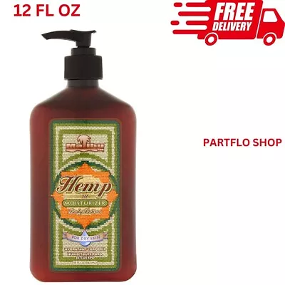 Malibu Tan Body Lotion For Dry Skin Hemp Moisturizer 18 Fl. Oz. • $7.50