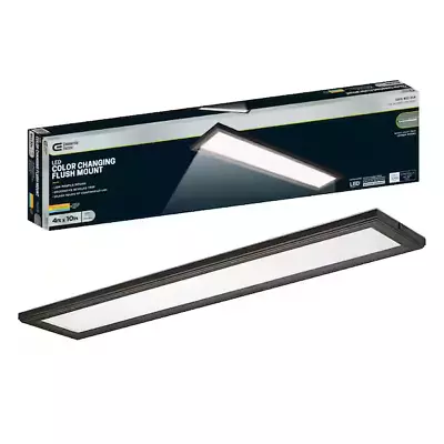 48  X 10  Oil Rubbed Bronze Color Select LED Flush Ceiling Light W/ Night Light • $129.99