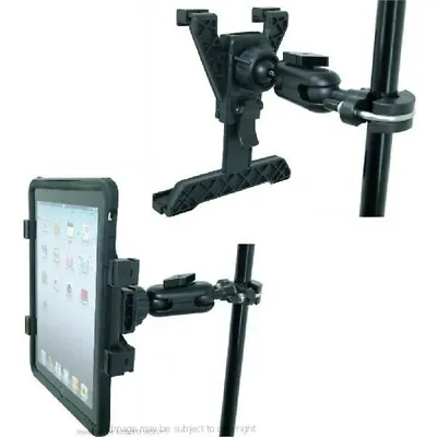 Secure Music Microphone Stand Mount Holder For Apple IPad 9.7  6th Gen • £32.99