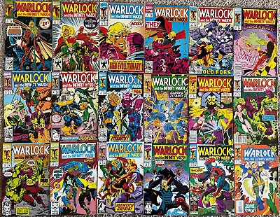 Warlock Infinity Watch Marvel ALMOST Complete Comic Series From The 1990s • $80