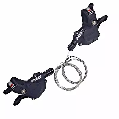 Mountain Bike 3X9 Trigger Shifter Set SRAM Attack For Use W Shimano Cassettes • $49.99