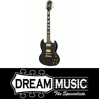 Epiphone Sg Custom Ebony Save $350 Off Rrp$1499 • $1149