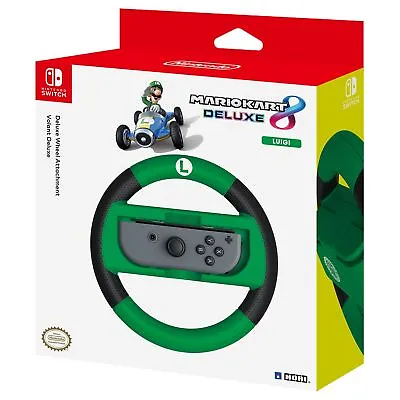 HORI Nintendo Switch Mario Kart 8 Deluxe Wheel (Luigi Version) (Nintendo Switch) • $29.54