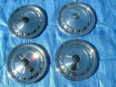 1957 Chevy (3) NORS Belair Wheel Covers Hub Caps (1) Used Perfect For Spinners • $74.95