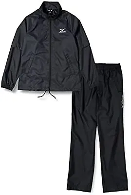 Mizuno Golf Stratch Rain Wear Jacket Pants Set Black New 52MG6A01 L Size F/S NEW • $83.08