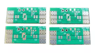 4pcs Development Evaluation PCBs RF MMIC Gain Block Amplifier SOT-363 Package • $13.95