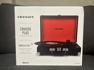 CROSLEY Crosley Cruiser Black - Bluetooth Portable Turntable • $120