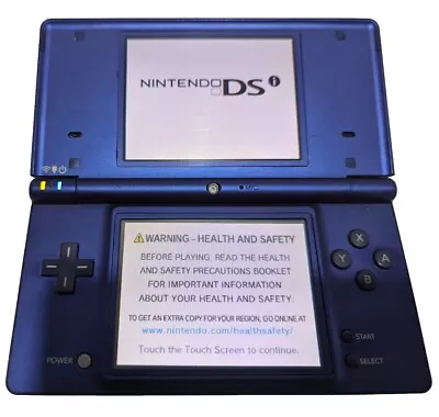 Nintendo DSi Console - Blue With USB Charger Cable & Flipnote Studio • $69