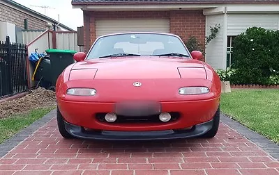 Gv Style Urethane Front Bumper Lip 89-97 Mazda Mx5 Na Mx 5 Mxv Pu • $229