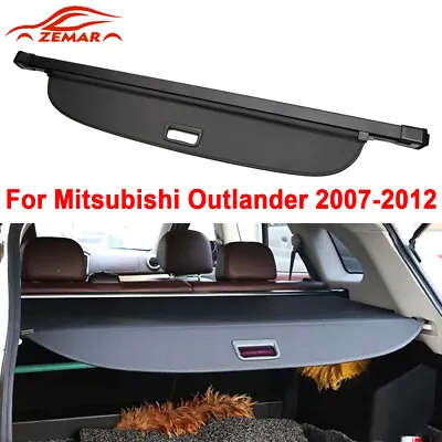 Rear Trunk Cargo Cover For Mitsubishi Outlander 2007-2012 Security Shade Shield • $119.98