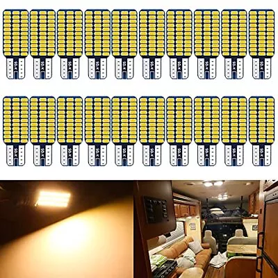 - Super Bright Natural Warm White T10 921 922 912 LED Bulb For 12V RV Ceiling... • $27.28