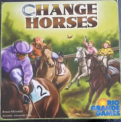 £7.99 • Buy Change Horses - The Tactical Horse Racing Game Rio Grande Games Complete RARE