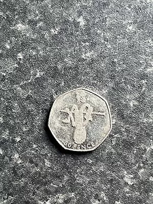 Olympic 50p 2011  Athletics High Jump  Fifty Pence Coin London Olympics • £3