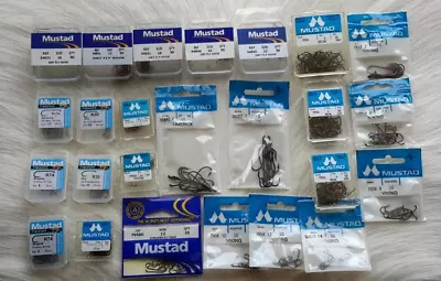 Fly Tying Hooks.  Super Special...  Mustad Hooks.. • $59