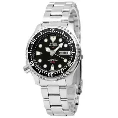 Citizen Men's Promaster Sea Lefty Automatic Black Dial Watch - NY0040-50E NEW • $184