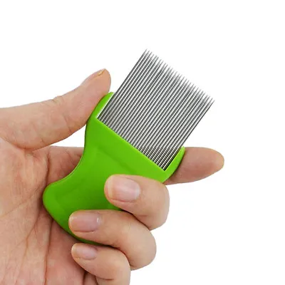 Head Lice Metal Comb Hair Pet Safe Flea Comb Kids Pets Various Colours Combs :-o • $1.40