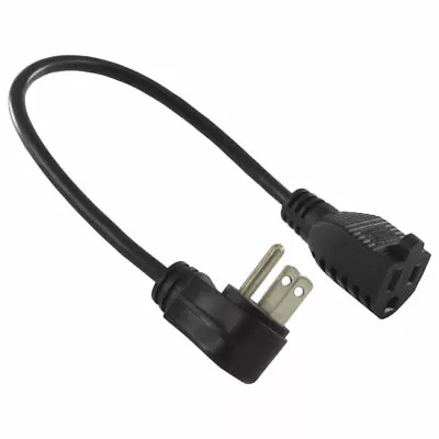 Conntek NEMA 5-15  3-Prong Household Outlet Extender Cord With Angled Flat Plug • $14.95