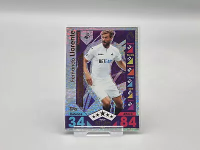 Match Attax 2016/17 Fernando Llorente Man Of The Match Swansea City #444 • £1