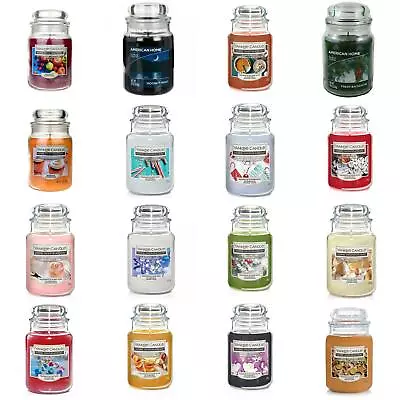 Yankee Candle Scented Fragrance Candles American Home Large 19oz Glass Jar 538g • £14.99